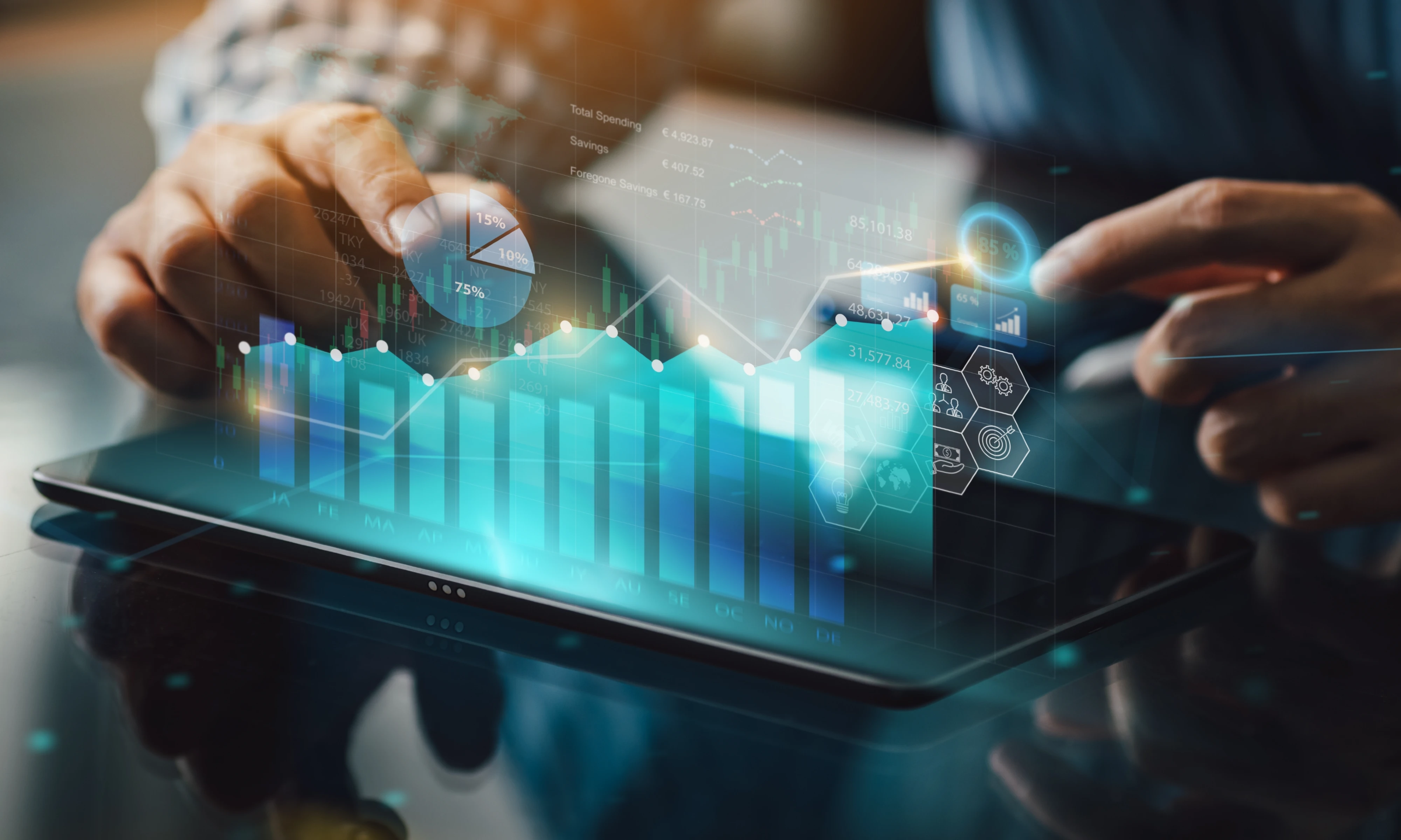 results coming out of tablet