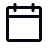 black calendar icon