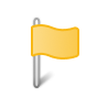 yellow flag icon