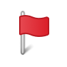 red flag icon 