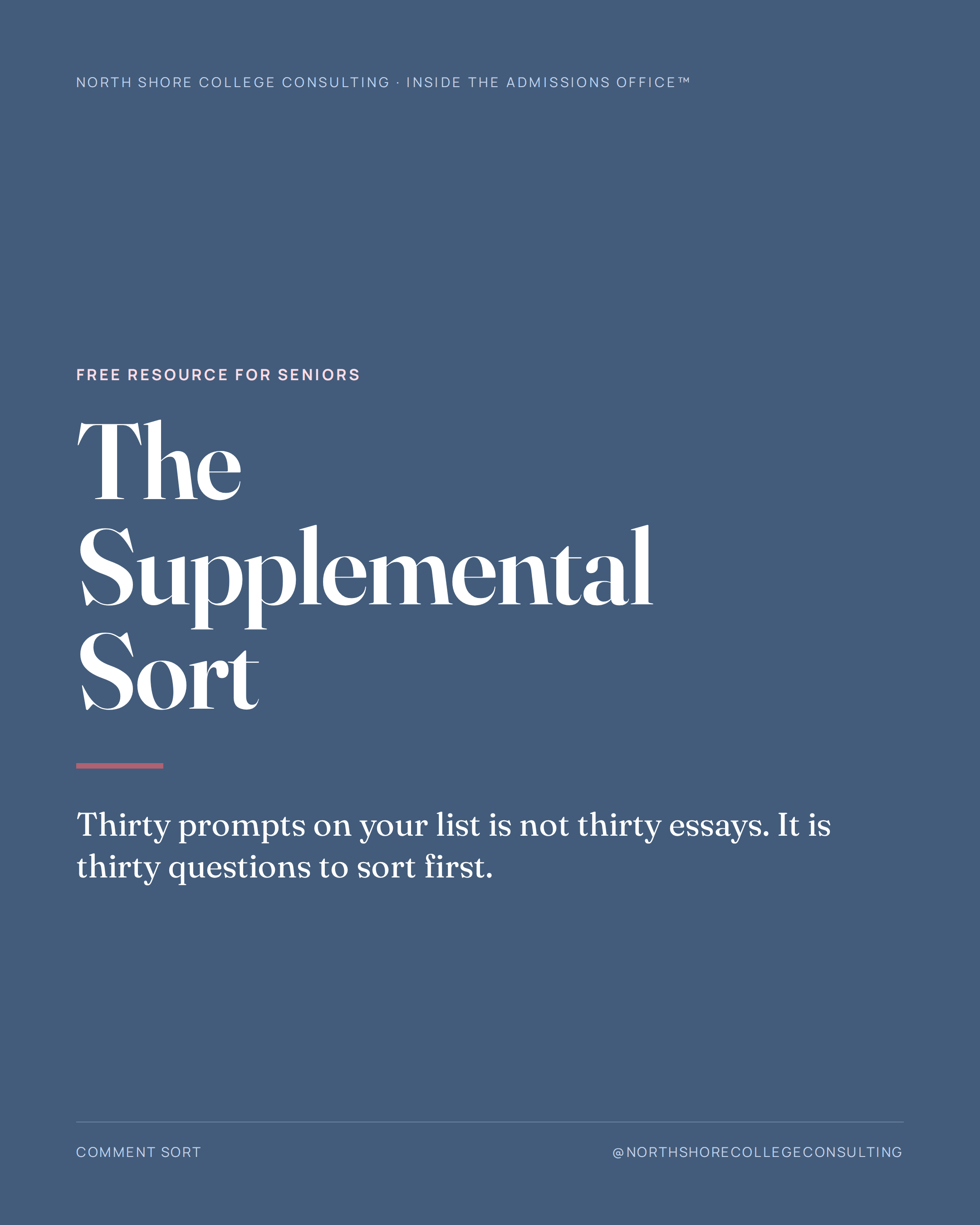 The Supplemental Sort