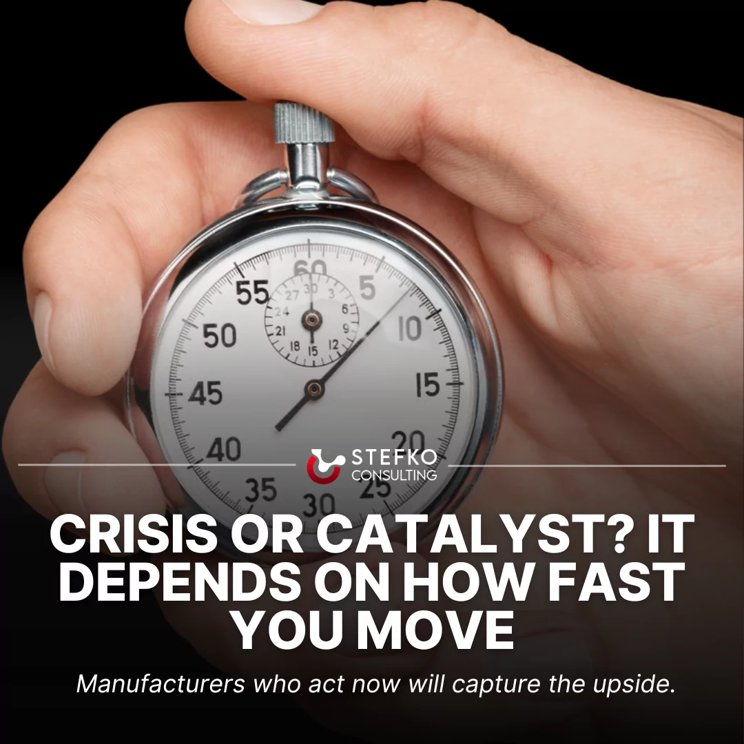 Crisis or Catalyst? It Depends on How Fast You Move