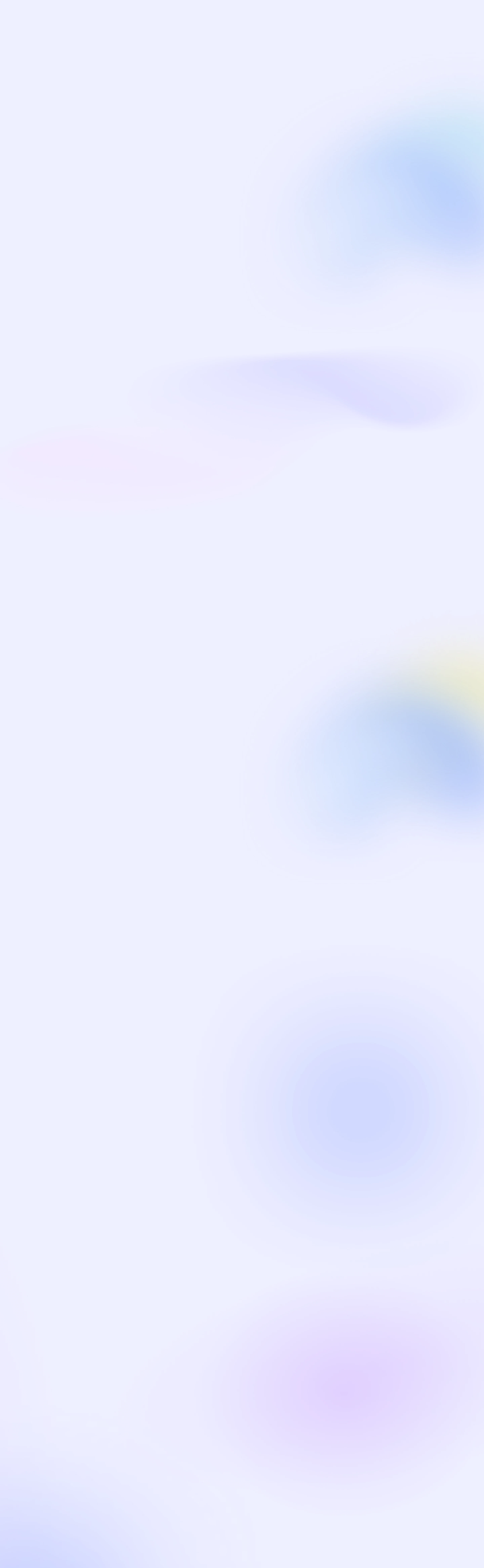 Light blue abstract blurred background with soft circular color gradients.