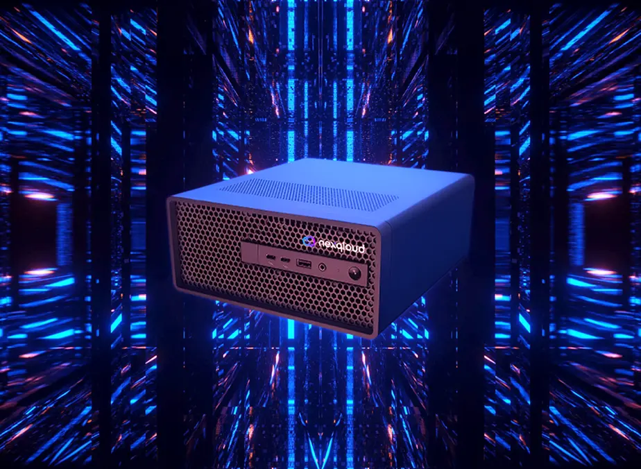 Technician adjusting and installing hardware components in a network server rack.