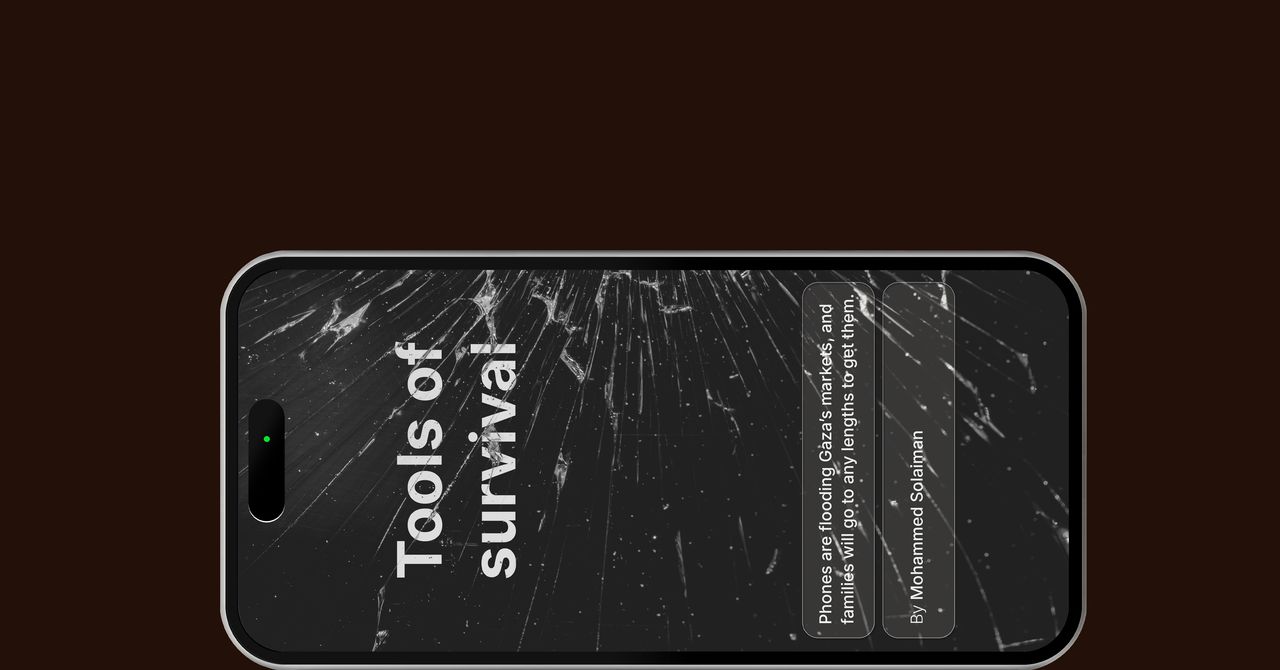 Tools of Survival: How Smartphones Have Become A Lifeline For Gazans