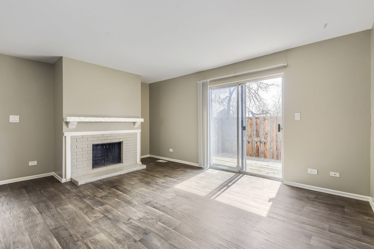 Empty living room