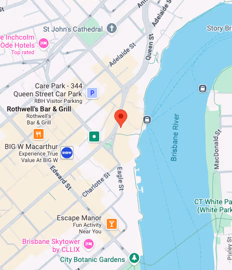 Brisbane Headquarter Map coming soon