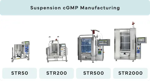 Suspension cGMP Manufacturing equipment
