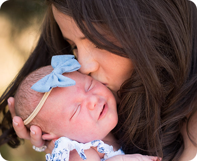 A family supported through gene replacement therapy