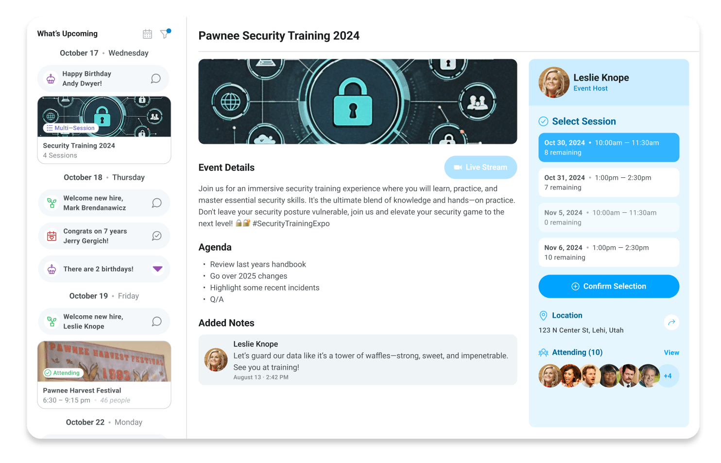 Motivosity UI Events Update