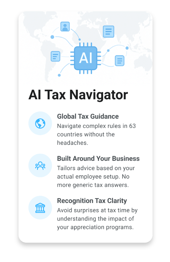 Motivosity UI AI Tax Navigator