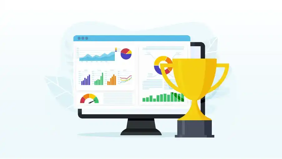 Employee recognition software being used to recognize employees, send awards, and reward employees.