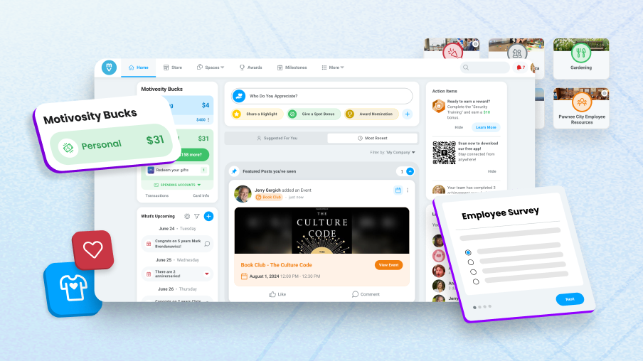 Recognition Without Connection Is Just a Transaction motivosity ui