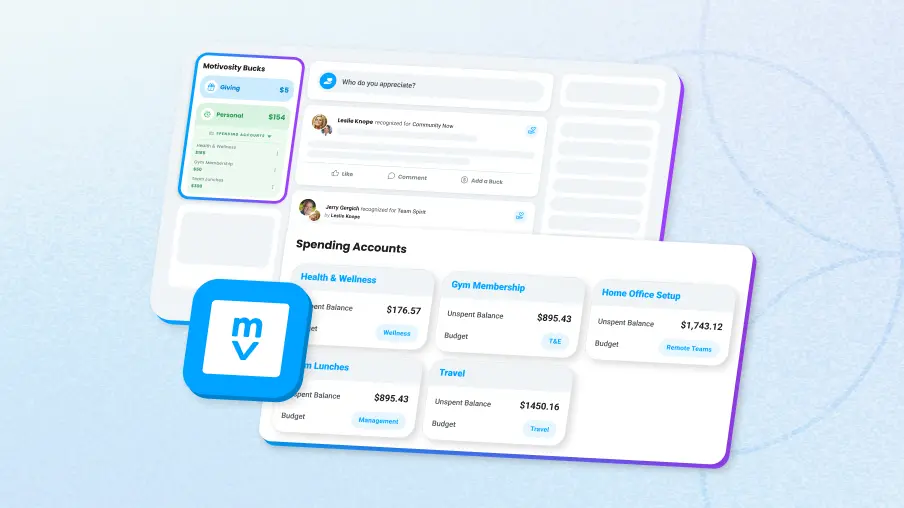 Motivosity LSA blog thumbnail — employee benefits software showing lifestyle spending account and recognition platform