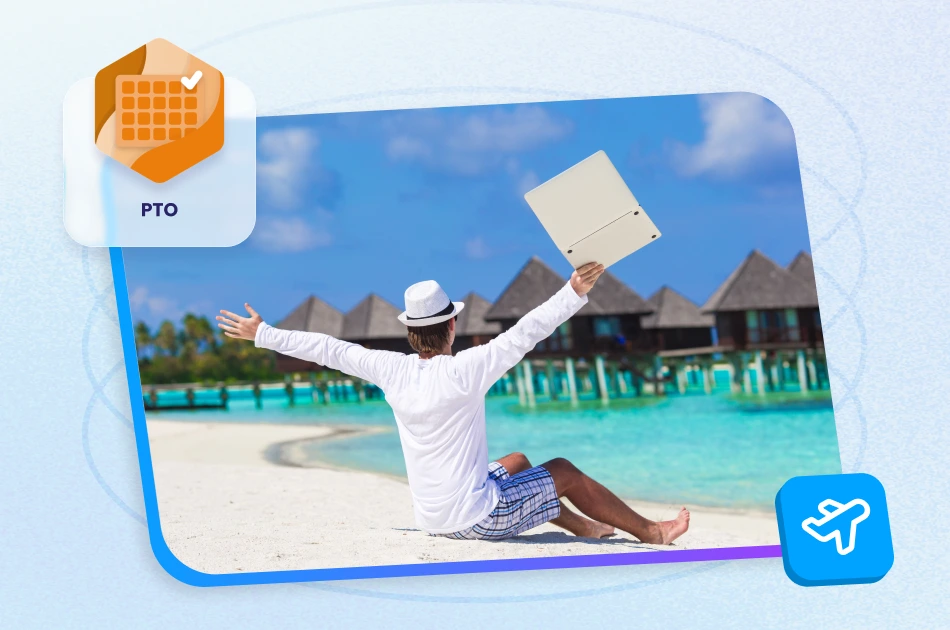 Unlimited PTO policy guide blog header — Motivosity employee benefits and work-life balance strategies for HR teams and people leaders