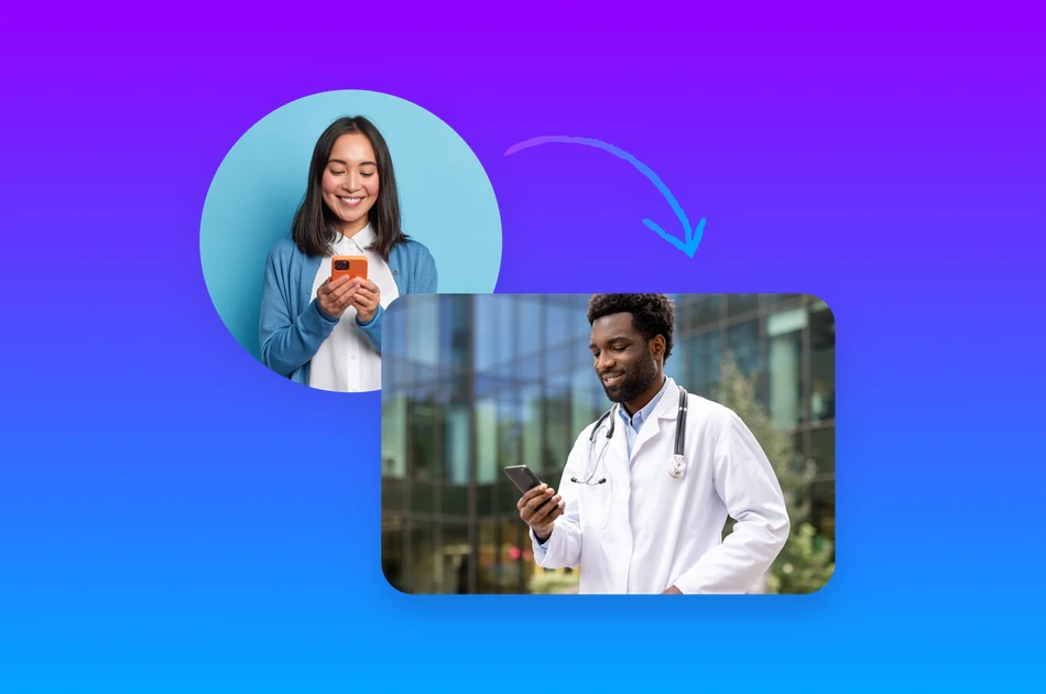 Motivosity Service Shoutouts feature showing patient recognition for healthcare staff