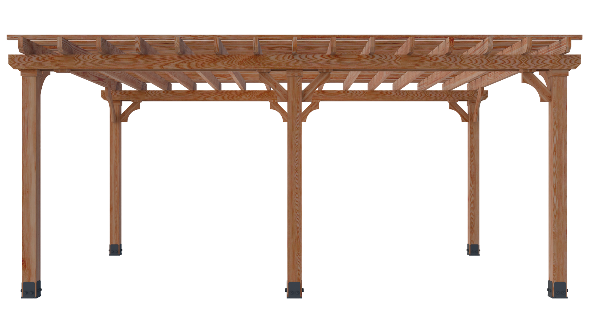 This is a photo of a 16' Pergola