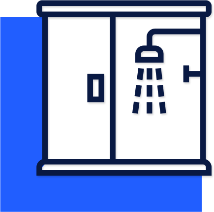 D10 Bathroom Line Icon