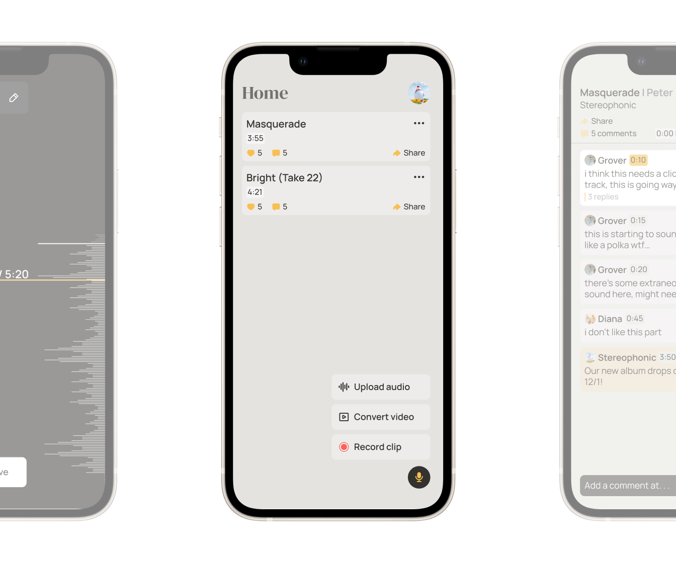 interface image of employee interacting with hr software