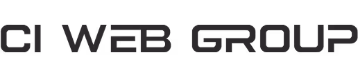 Text logo reading 'CI WEB GROUP' in a modern, stylized font.