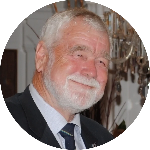 Dr John Hellstrom smiling at Camera