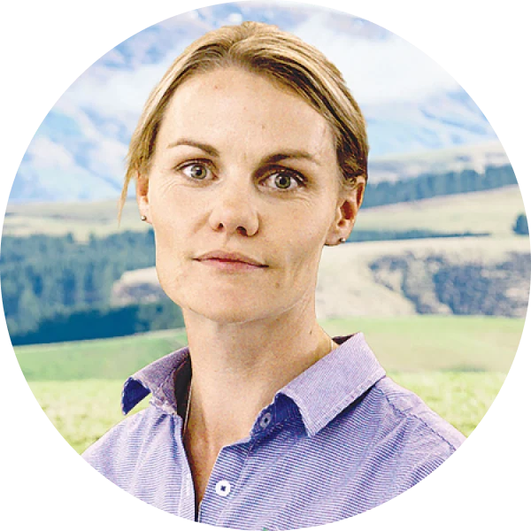 Dr Laura Pattie looking at camera