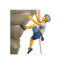 rock climber emoji