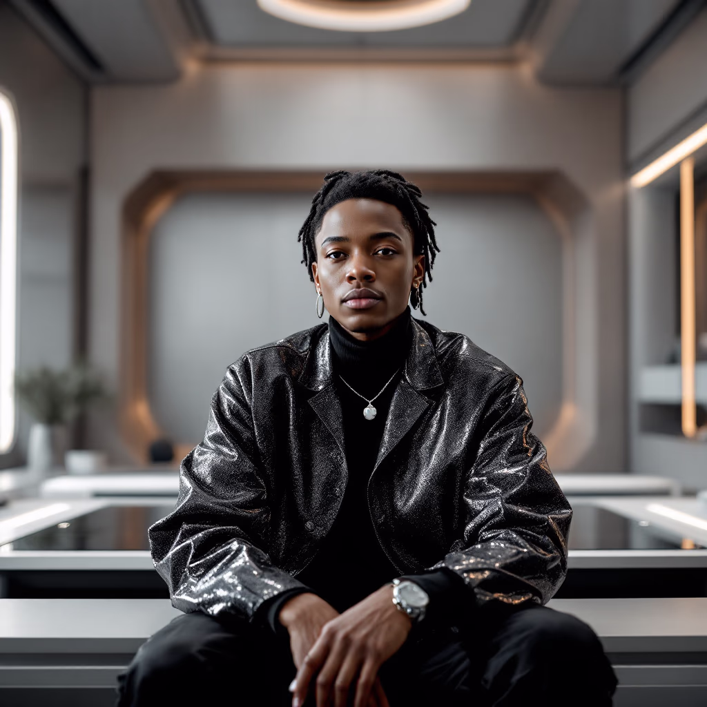 [team] image of individual team member (for a music studio)