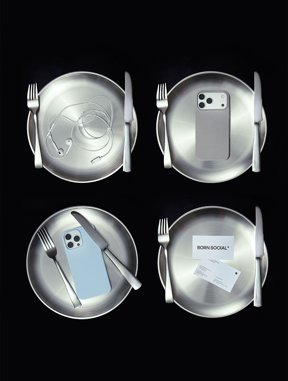4 silver plates