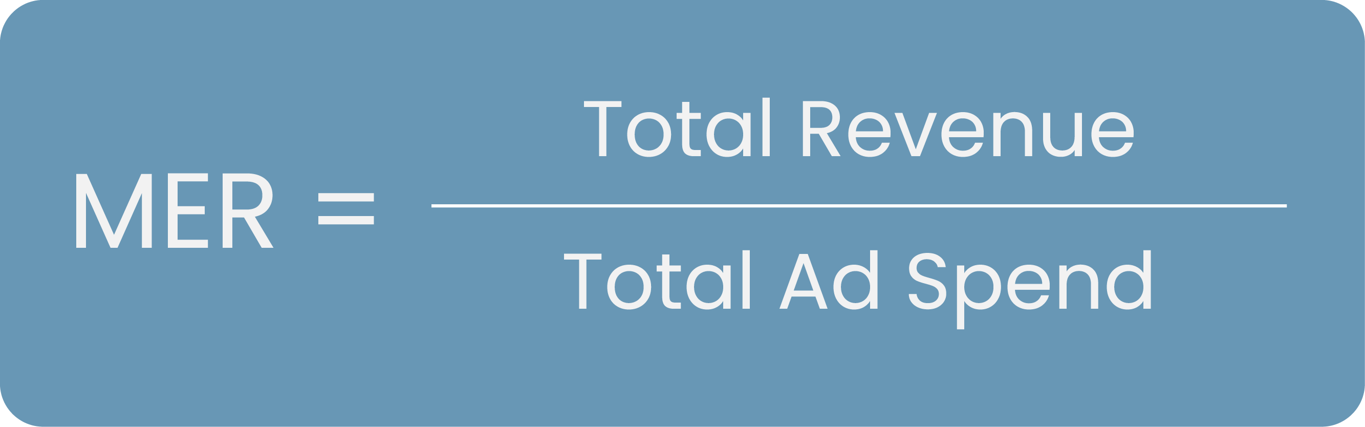 How to calculate MER for social media ads