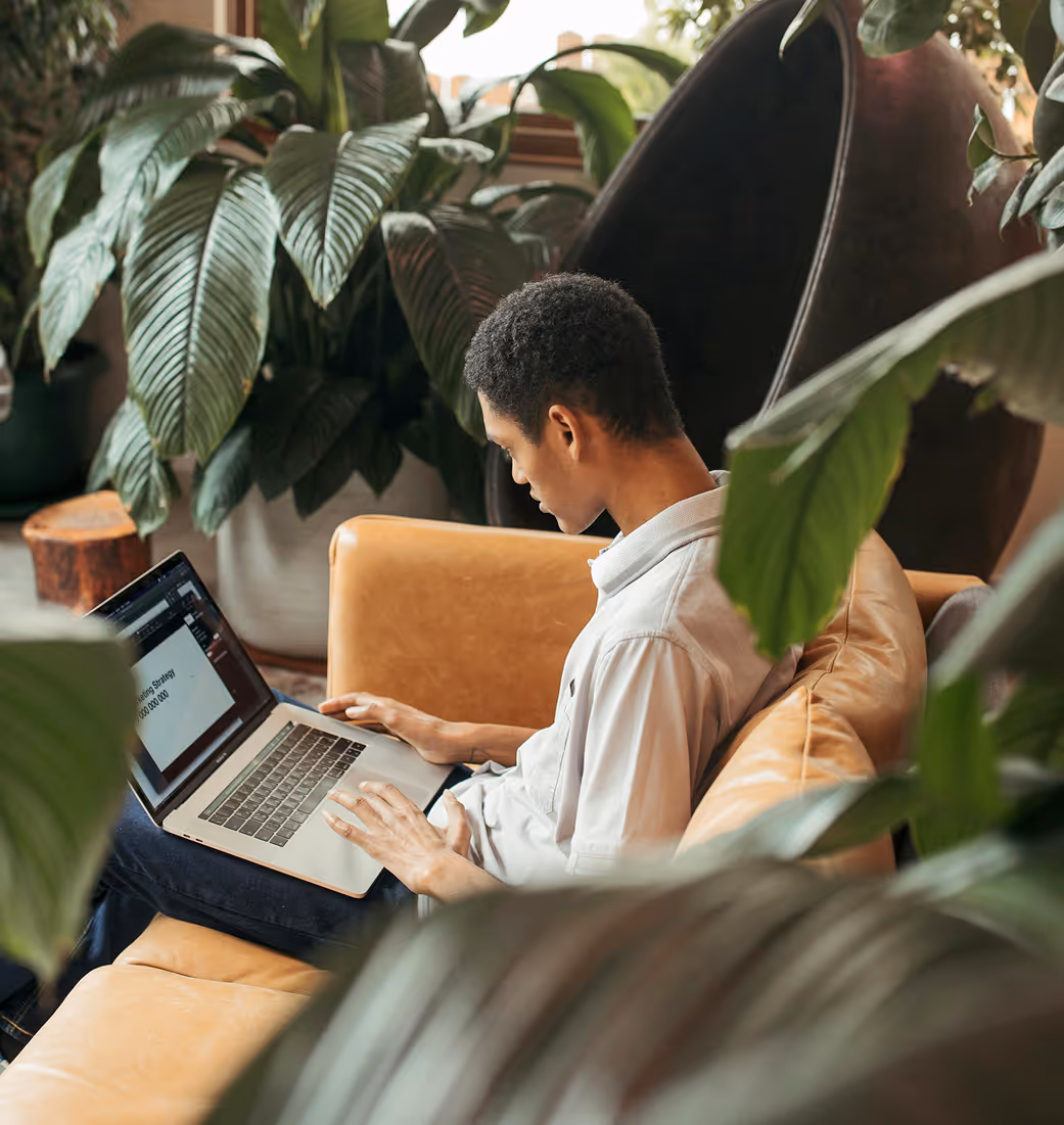 Working session in modern office