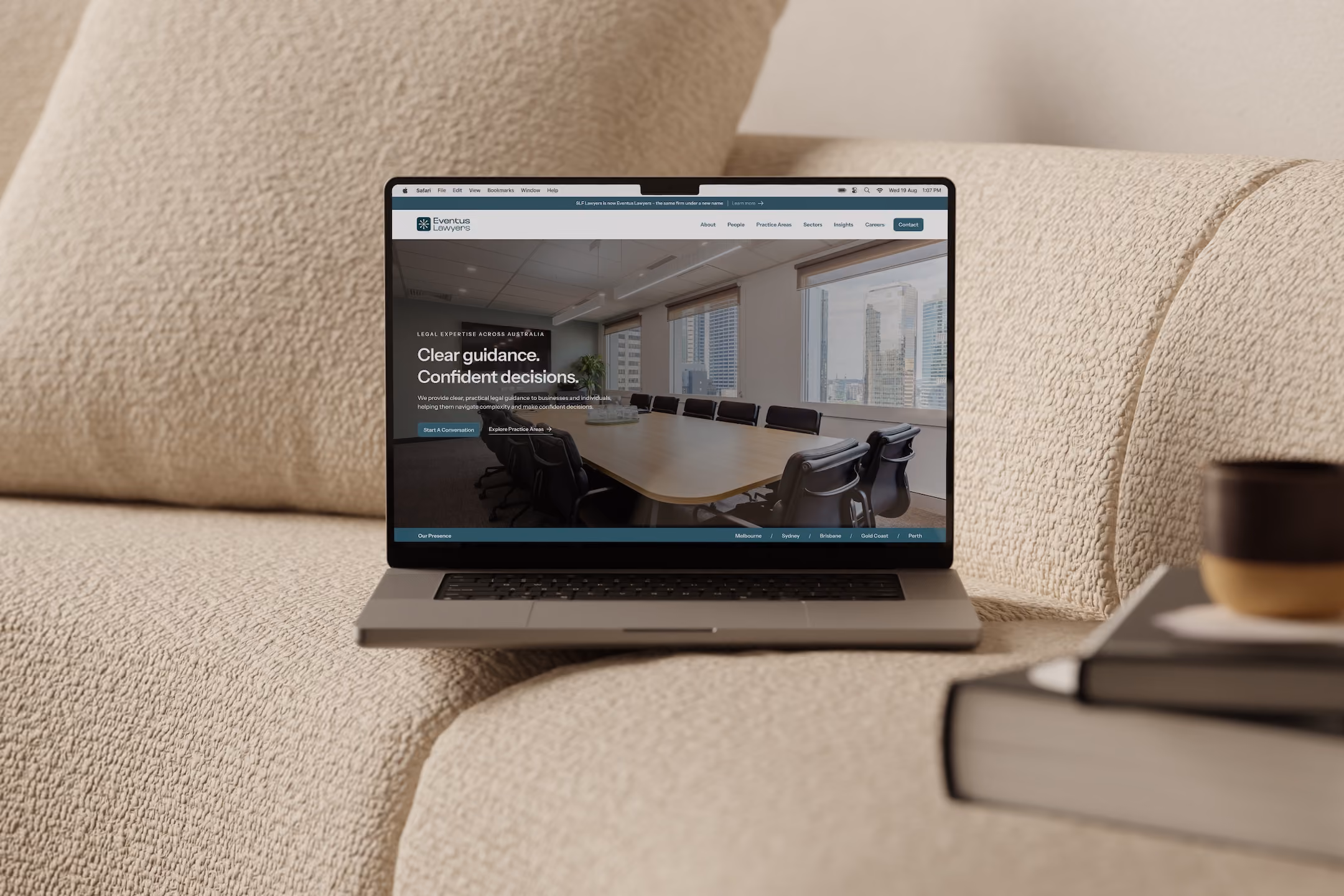Website Development for Eventus Lawyers, designed & developed by Spacey Studios in collaboration with Leap Studios.