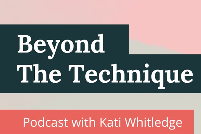 Beyond The Technique Podcast thumbnail with Kati Whitledge and Alain Audet on KIM Report beauty industry data