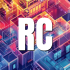 Isometric office layout with desks, chairs, computers, and shelving units.