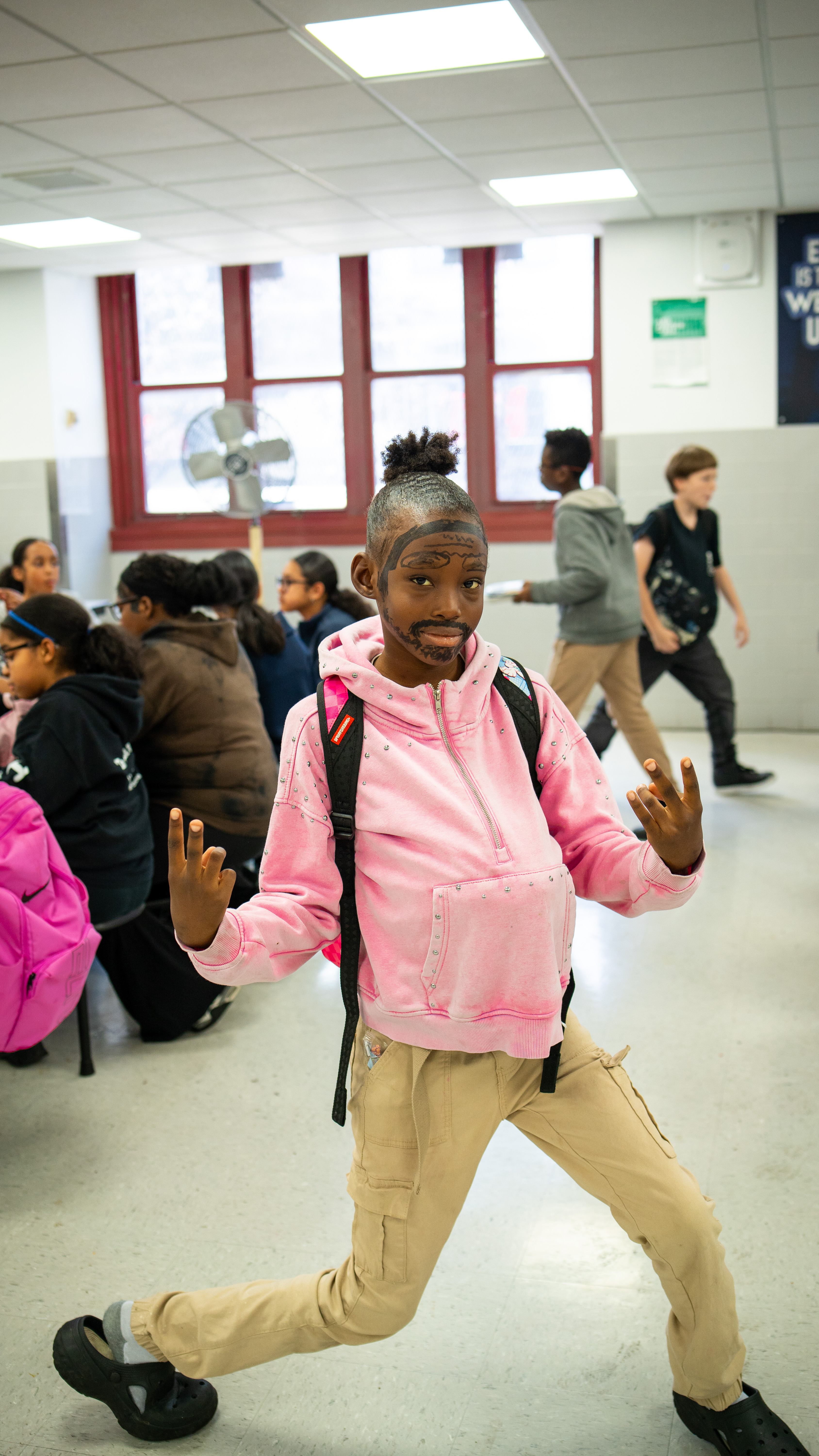 Students and teachers dressed up as villains for Villain Day