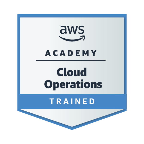 AWS Cloud Operations Certification Badge