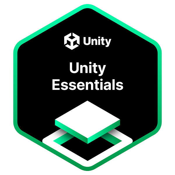 Unity Essentials Certification Badge
