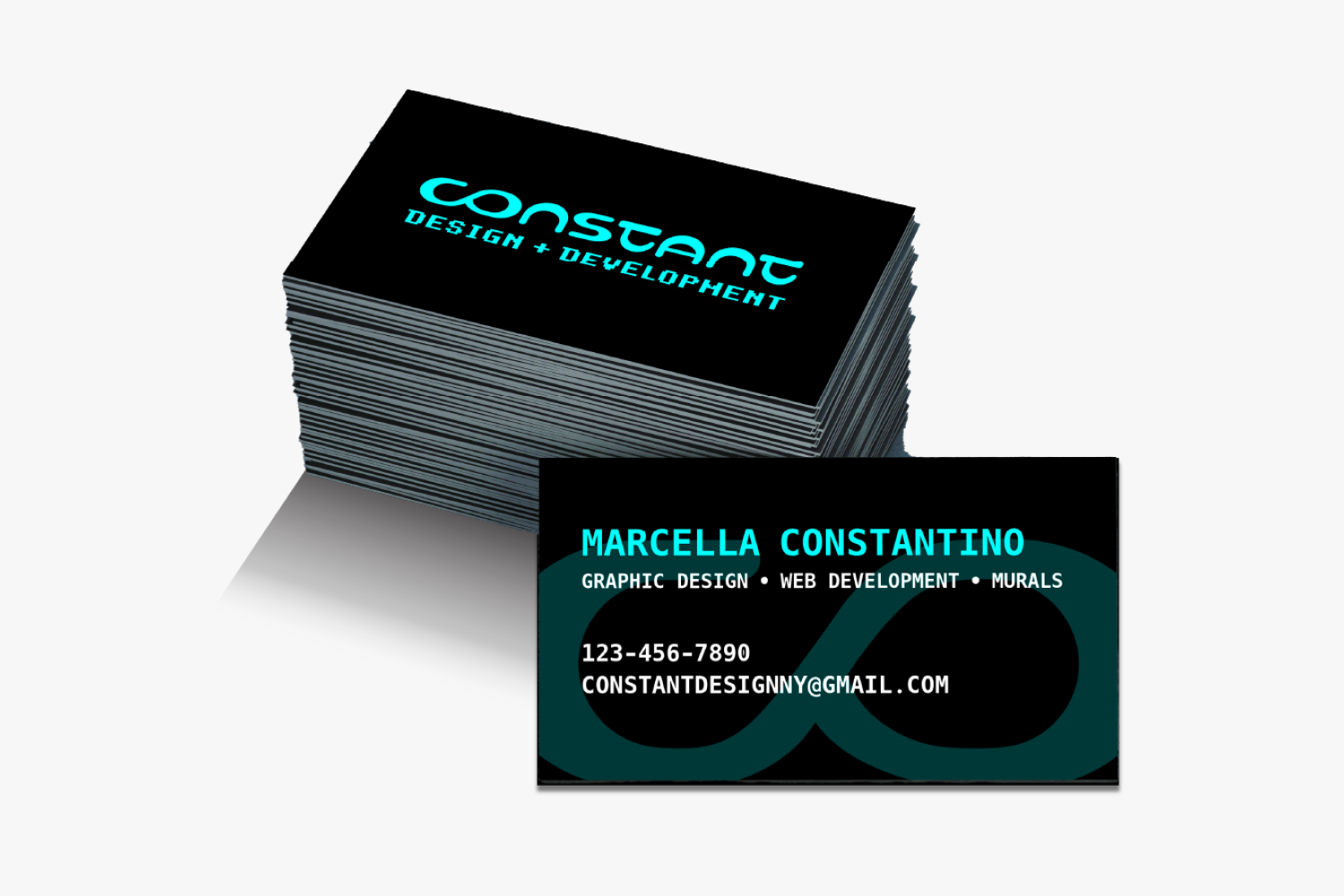 Business card mockup