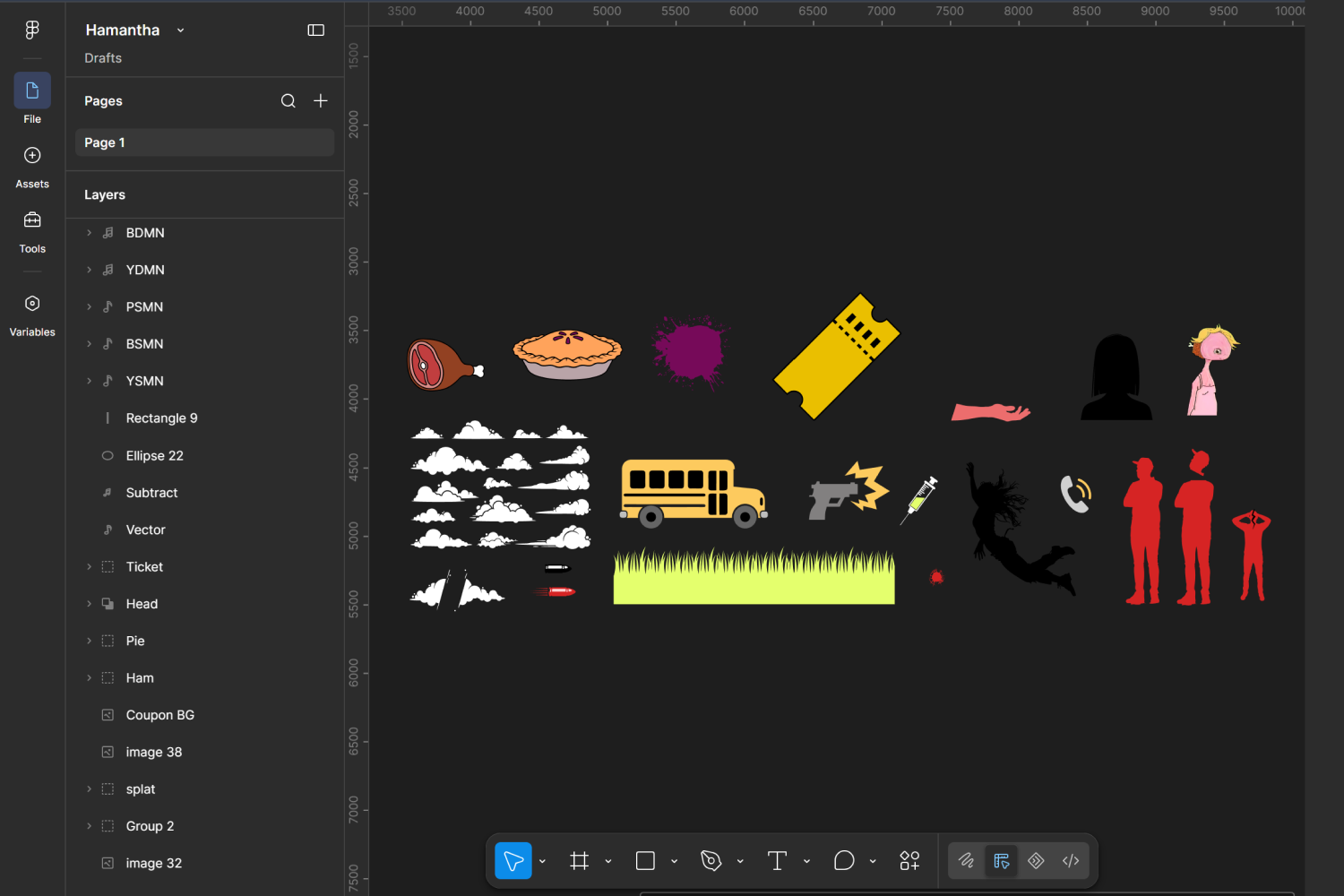 Figma file for icon designs