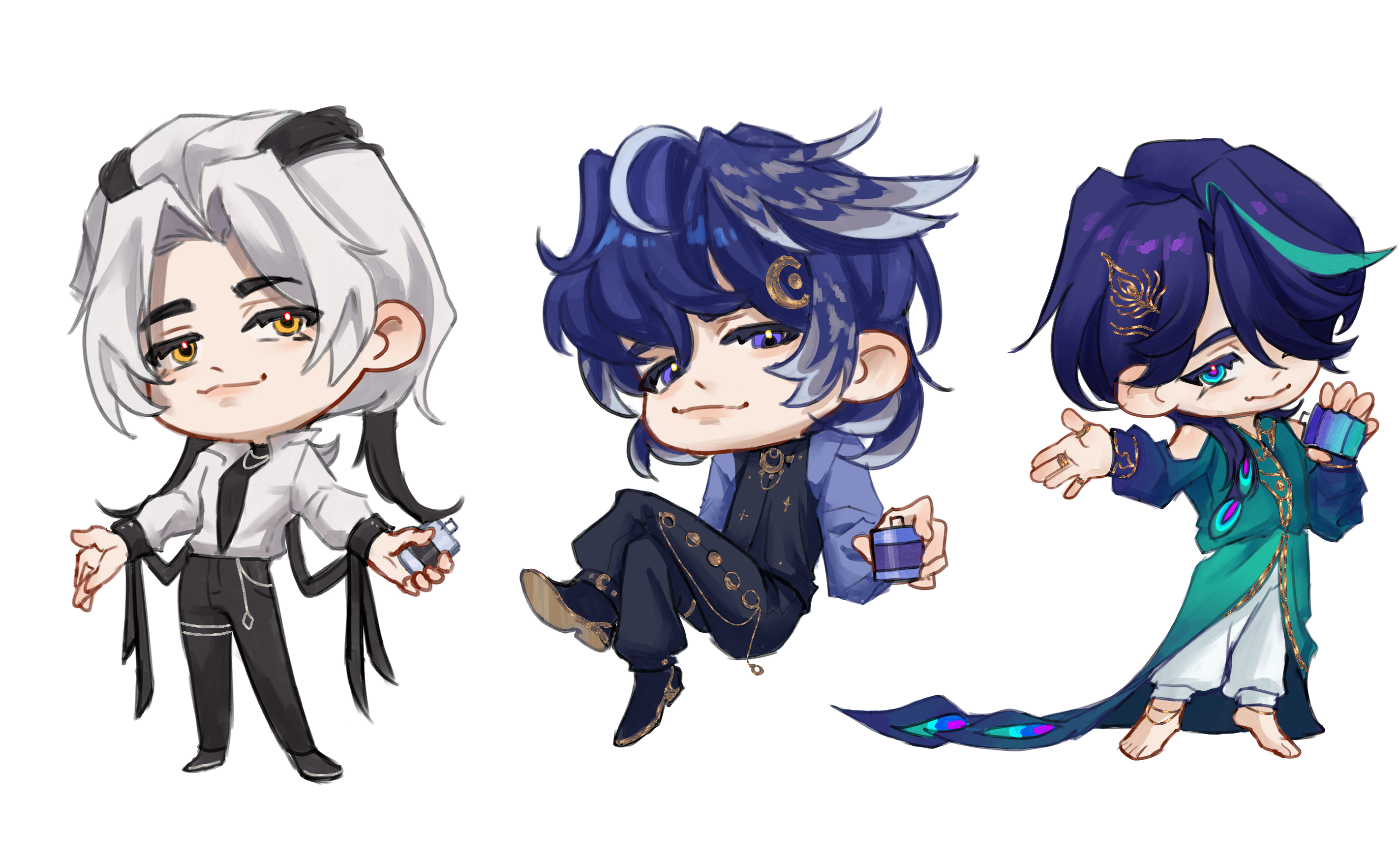 Alatus Initial Character Design