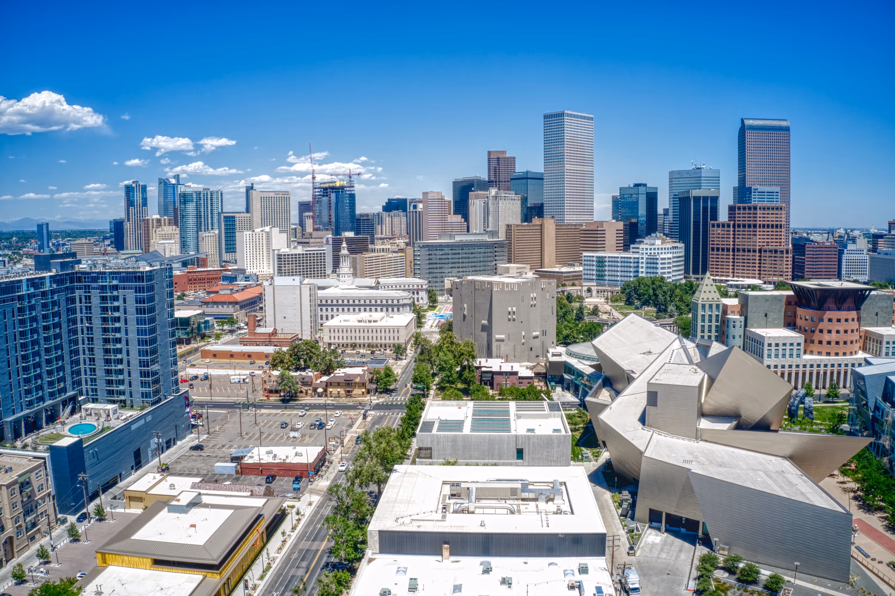 Downtown Denver Stock Photo