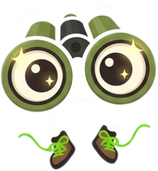 BINO character avatar, links to Freebie Fridays page