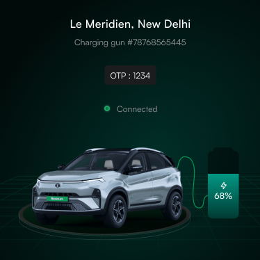 Dashboard-style card showing “Quarter goal” progress at 84% with a link labeled “Success Story.”