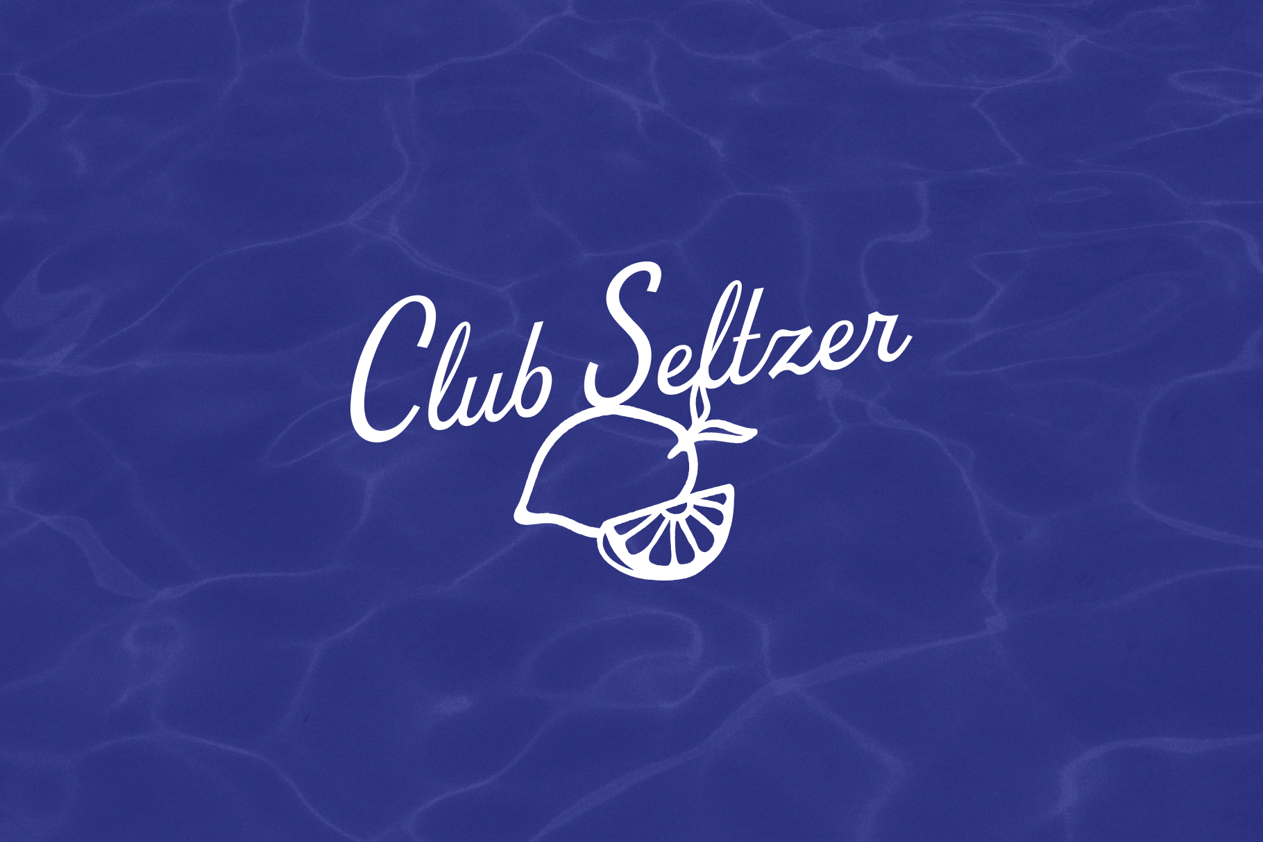 Club Seltzer Non Alcoholic Seltzer