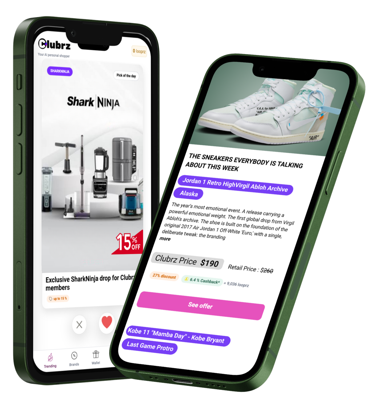 mobilephone withclubrzapp