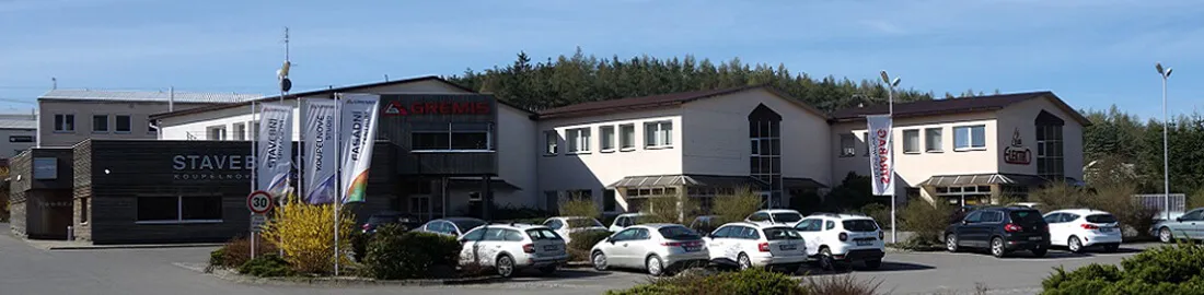 BIM model areálu ve Velkém Meziříčí