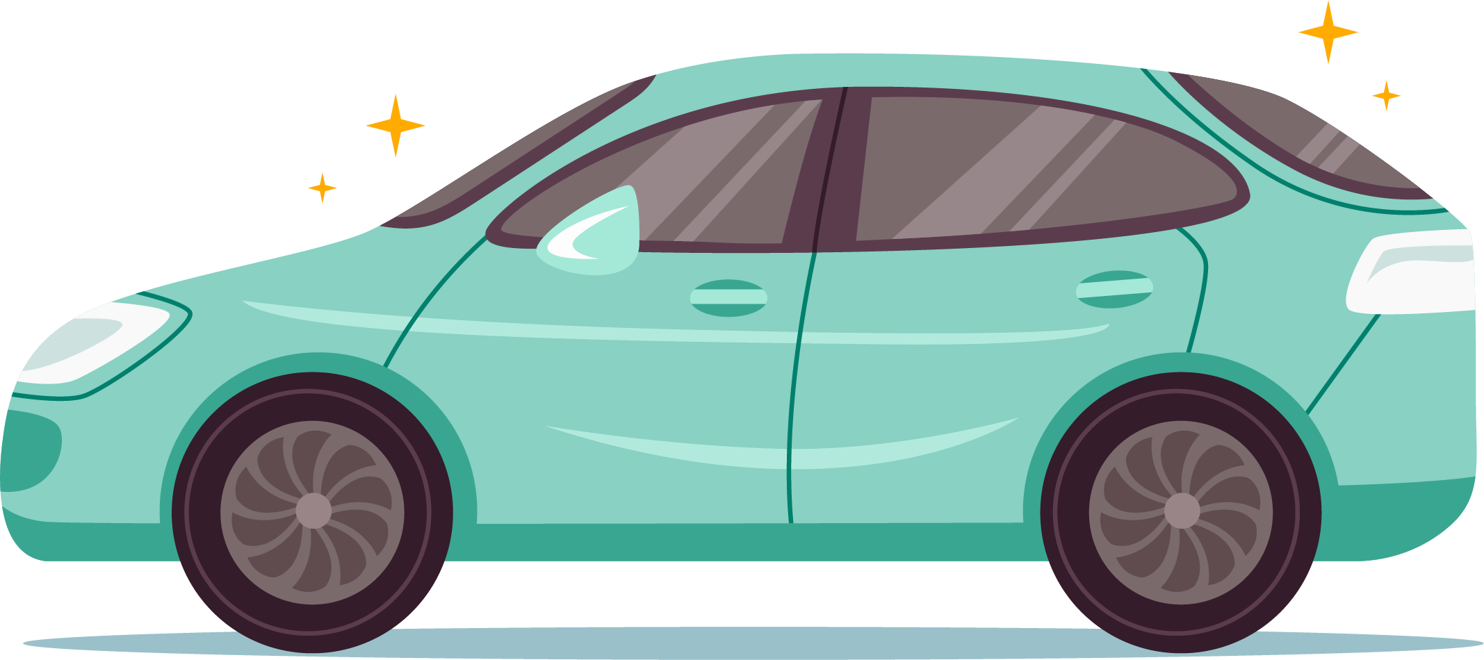 an illustration of of three people discussing a project