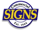 Commercial SIGNS Logo Image