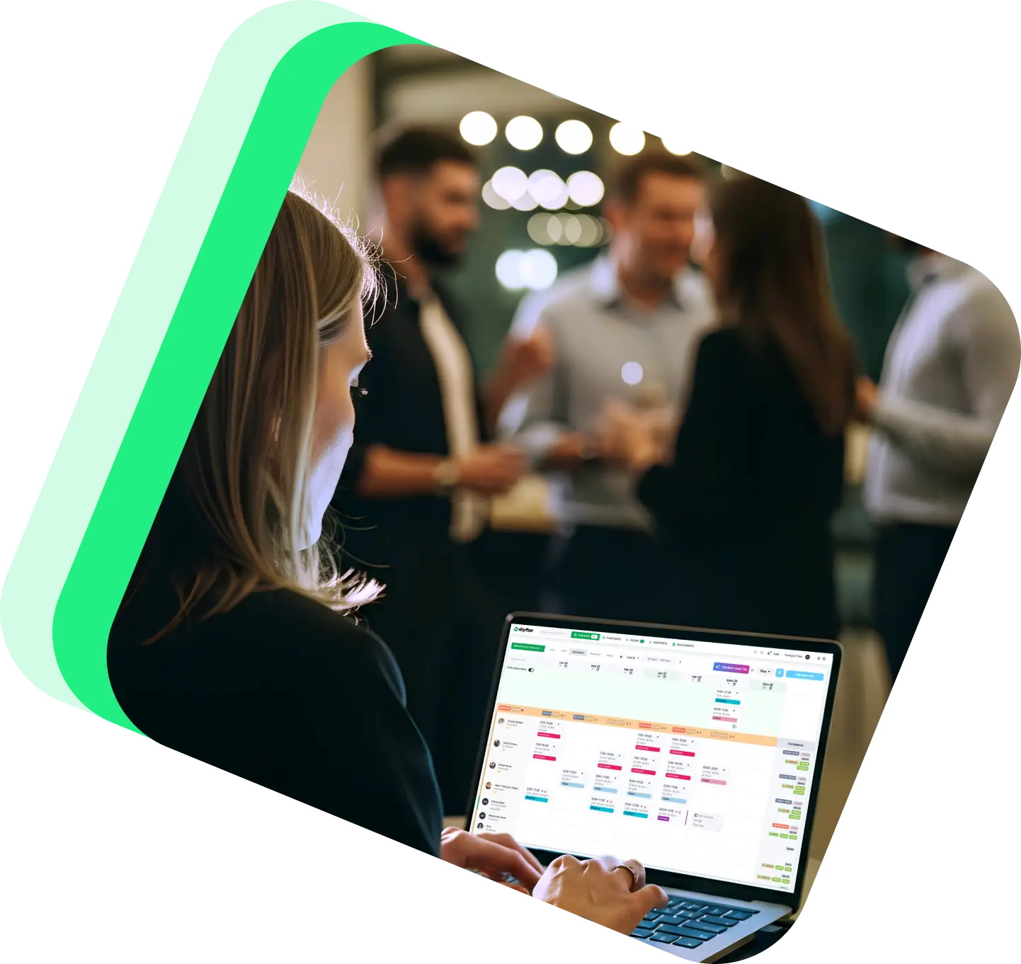 Gestion du personnel pour événementiel