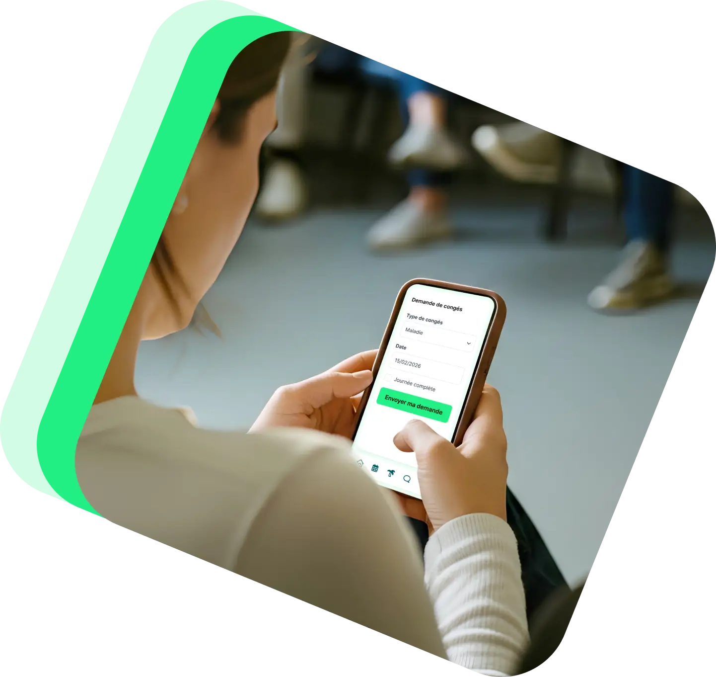 Interface de gestion des congés et absences Shyfter